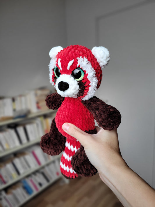panda roux crochet