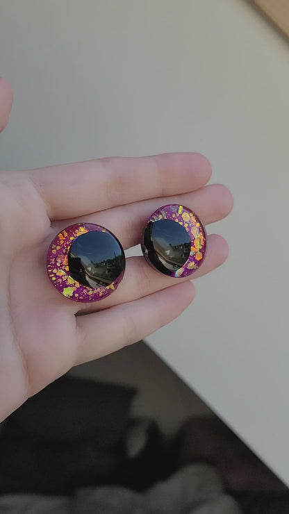 Yeux de sécurité - 25mm - Cosmic Pink