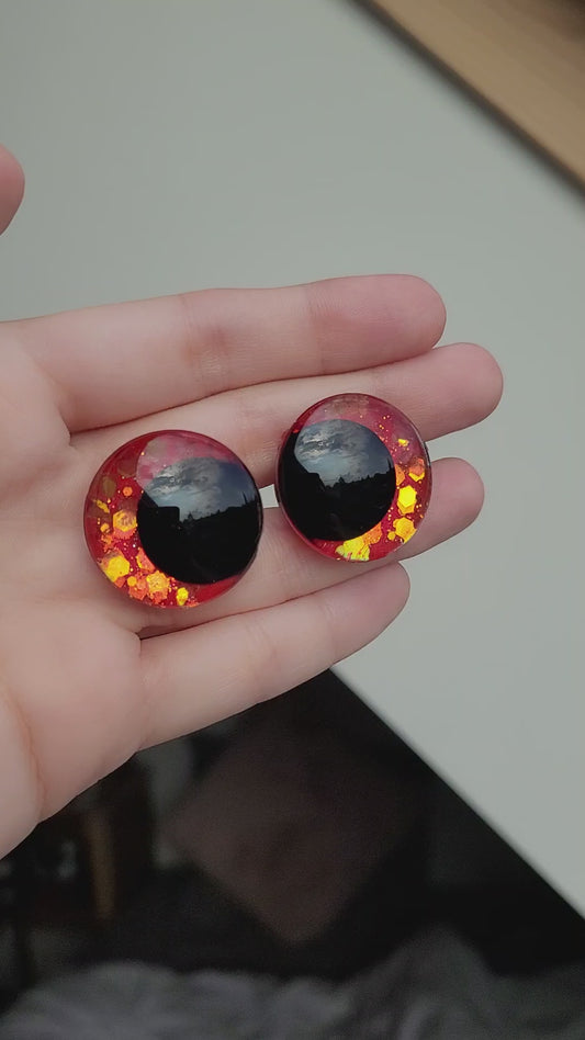 Yeux de sécurité - 25mm - Bloody