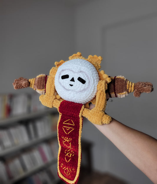 Esquie peluche crochet