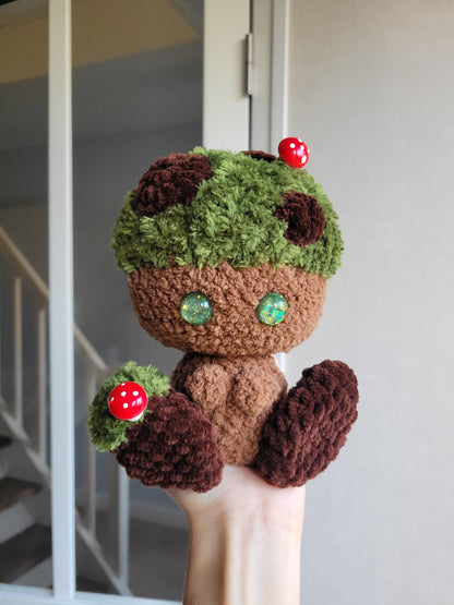 Peluche champignon crochet