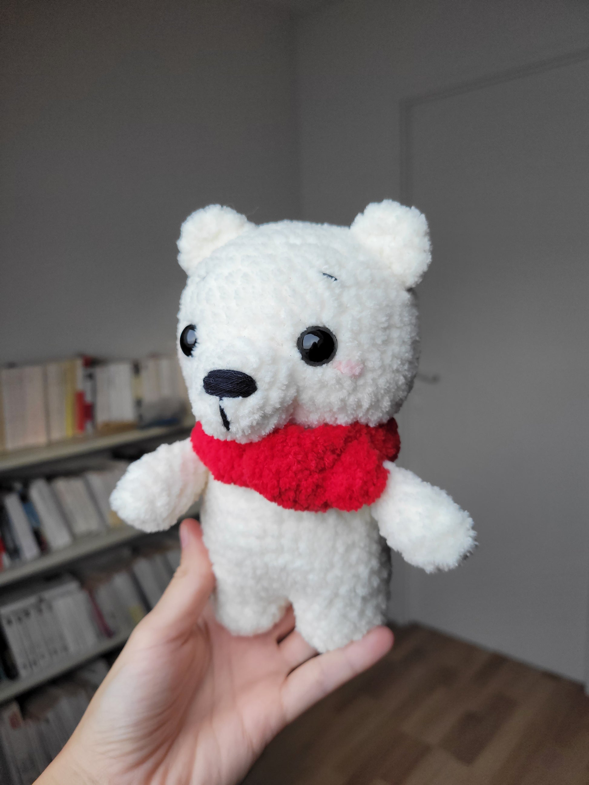peluche ours polaire crochet