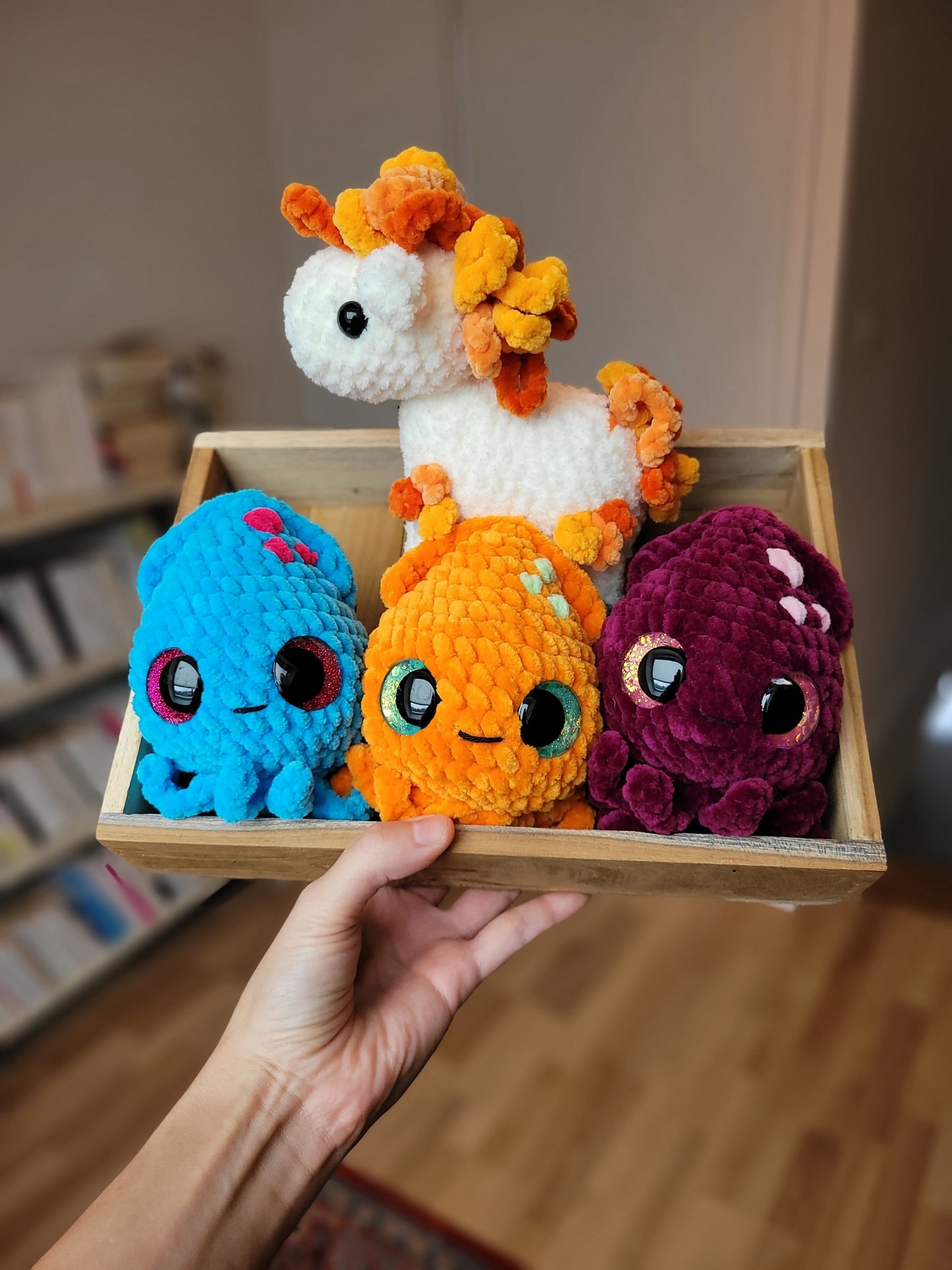 Commande 3 calamars + ponyta