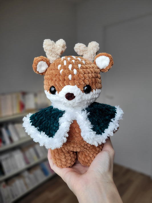 Peluche renne noël