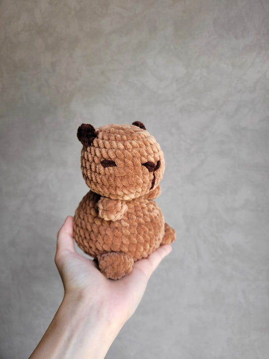 Capybara et sa fraise 🍓