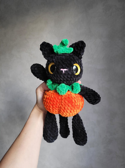 Commande Chat Citrouille