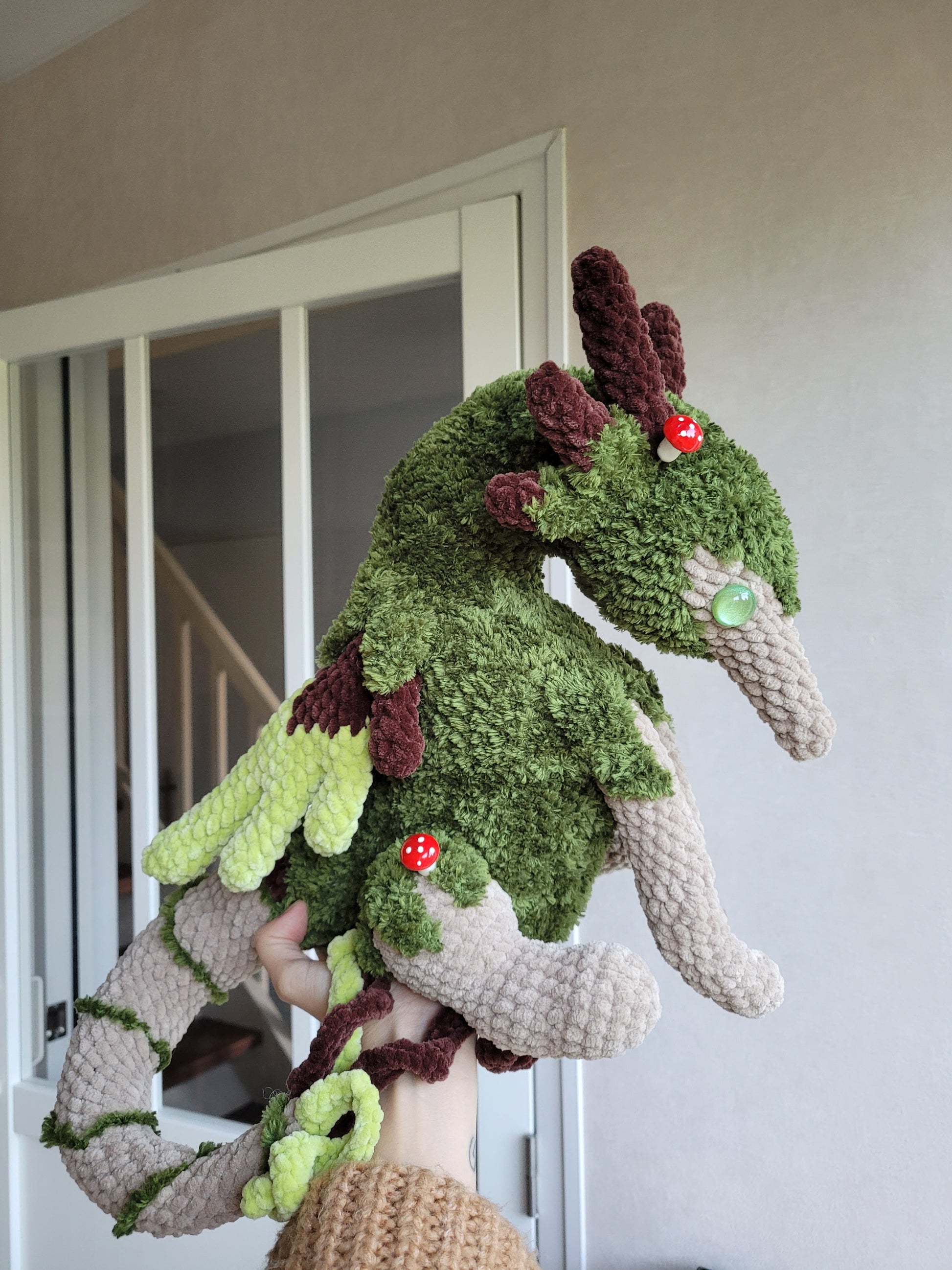 dragon forêt crochet