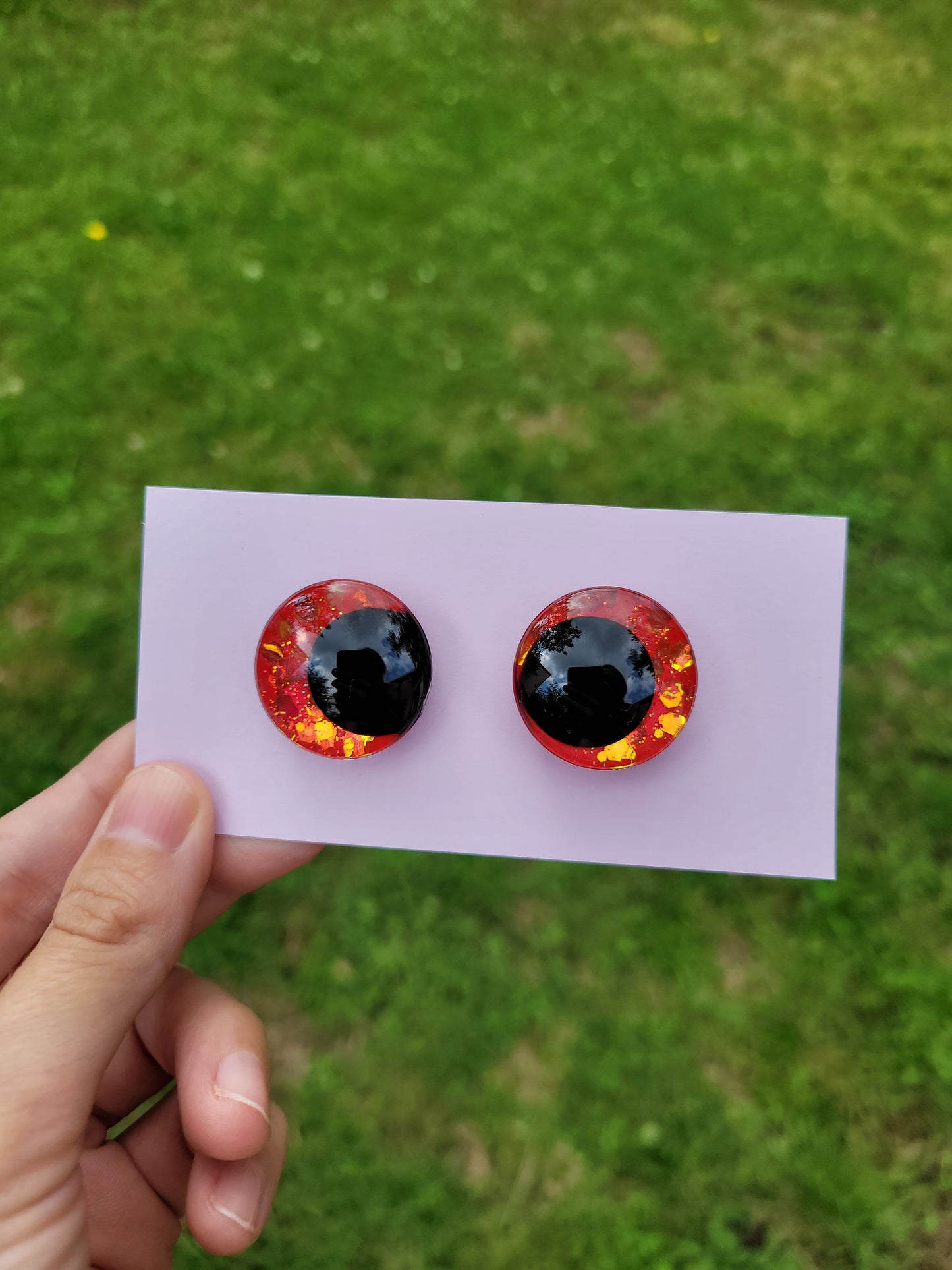 Yeux de sécurité - 25mm - Bloody